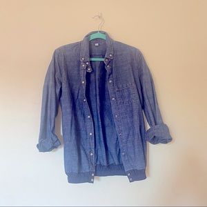 Coin Button-up Denim Jacket